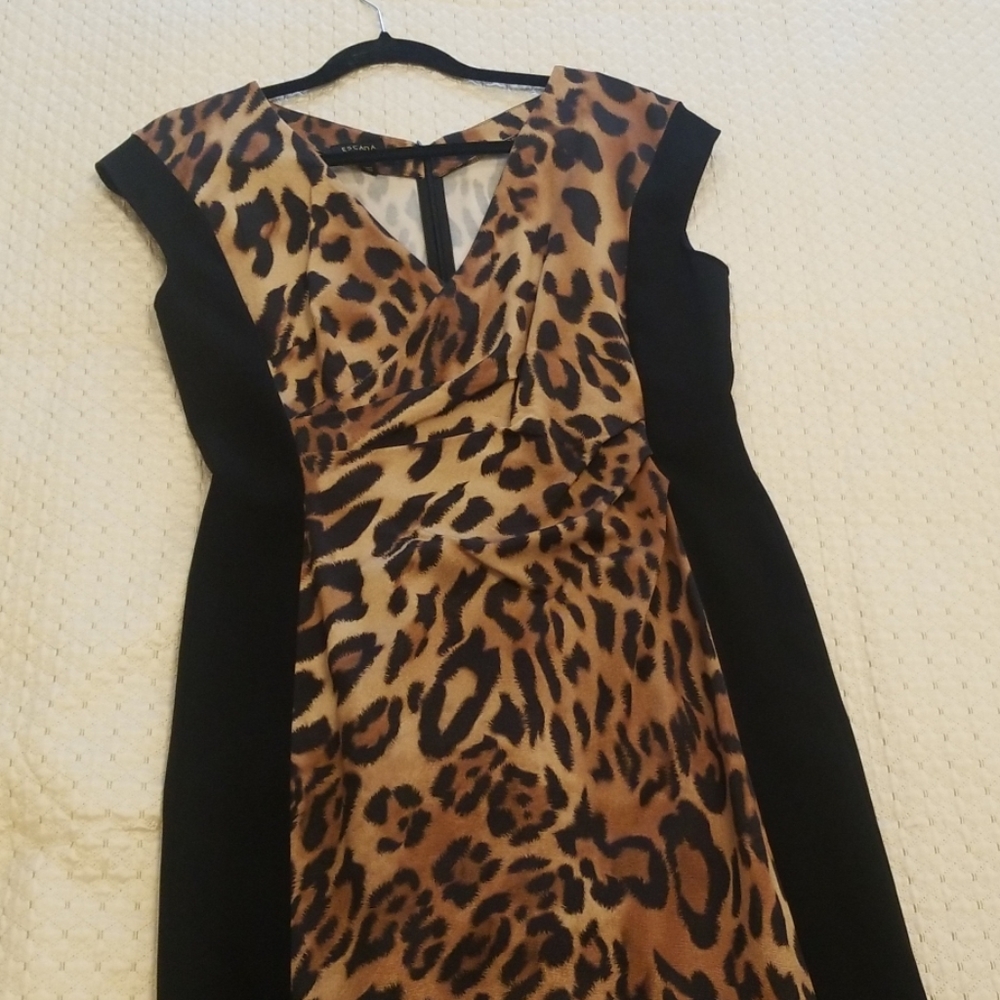 Escada Leopard Dress